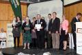 Evans family receive their award