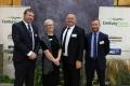 Karen Roughan with VIP guests, Mark Patterson MP, Hon Shane Jones, Kieran McAnulty MP