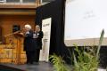 NZCFSA patron's widow, Ann Brown reads the grace